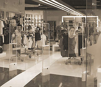 Decoration: Sports goods retail floorspace